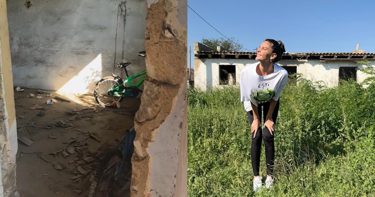 Ramona Olaru - ferma unde a crescut