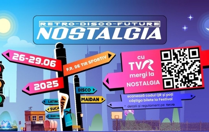 Concurs TVR pentru Festivalul Nostalgia 2025, organizat între 26 şi 29 iunie în Pădurea Băneasa din București