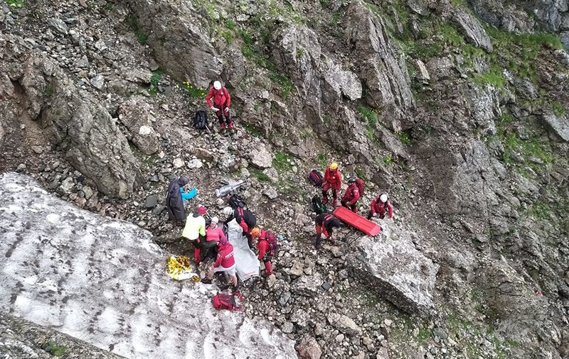 UPDATE | VIDEO | În ce stare se află turista căzută în prăpastie în Masivul Bucegi