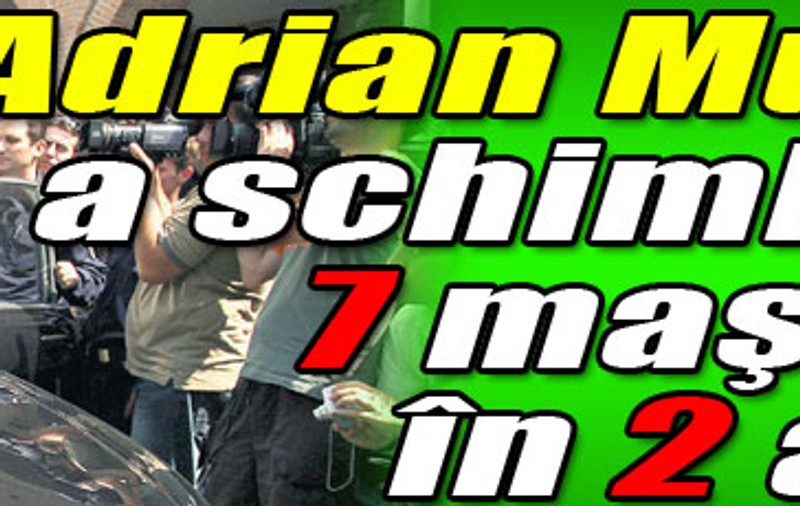 Adrian Mutu a schimbat 7 maşini în 2 ani