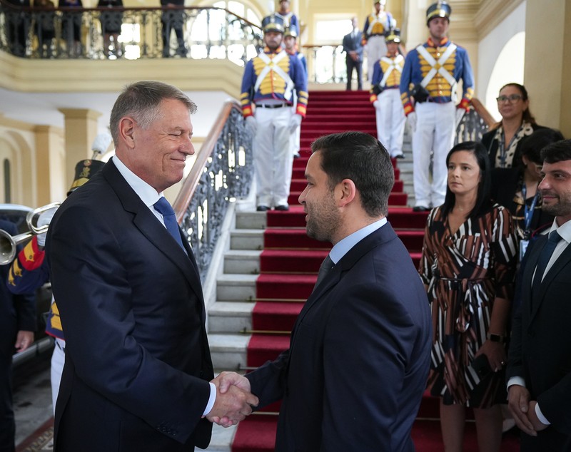 Președintele Klaus Iohannis s-a întâlnit cu autoritățile din Rio de Janeiro, în a doua zi a vizitei în Brazilia