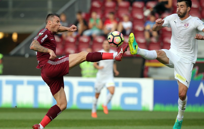 Liga 1, etapa a 18-a. Astra Giurgiu - CFR Cluj 1-2. Campioana, bătută! Decide golul lui Filipe Nascimento