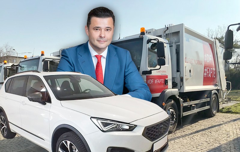 Șeful Companiei Salubrizare Fapte 5, din subordinea lui Florea, a cumpărat o limuzină de 30.000 de euro, în plină pandemie