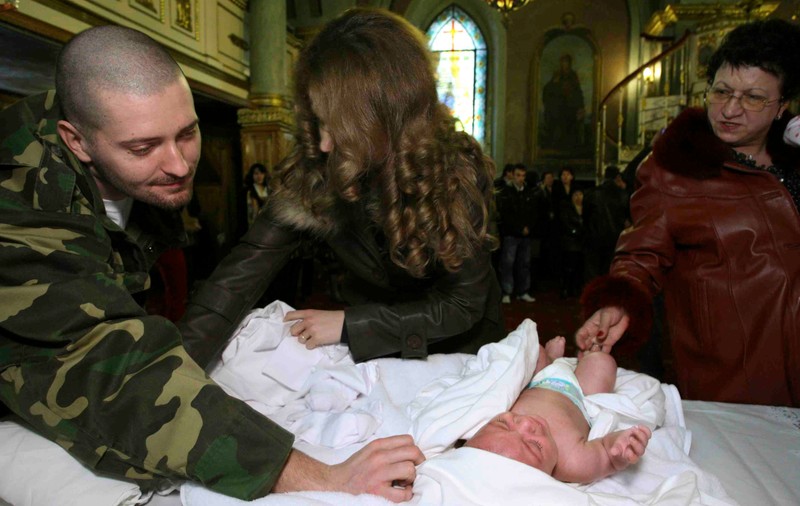 Botez în familia lui Cheloo