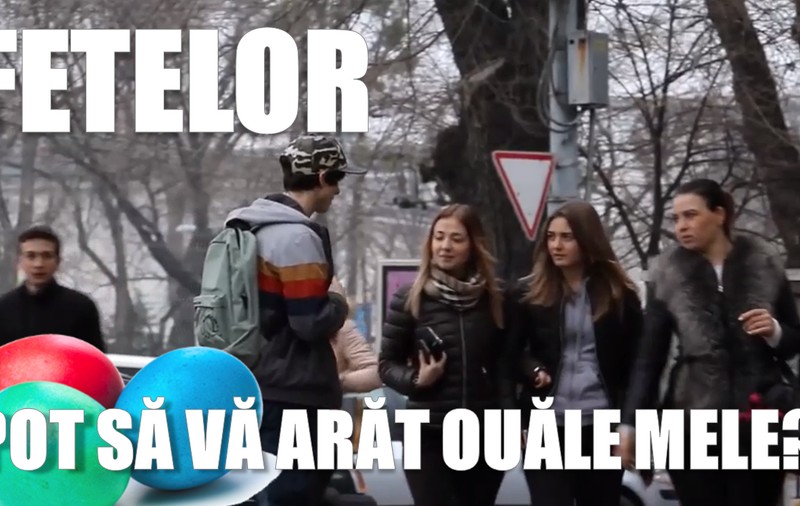 VREI SĂ VEZI OUĂLE MELE? Ce întrebare dementă le-a pus acest tânăr pe stradă / FARSĂ