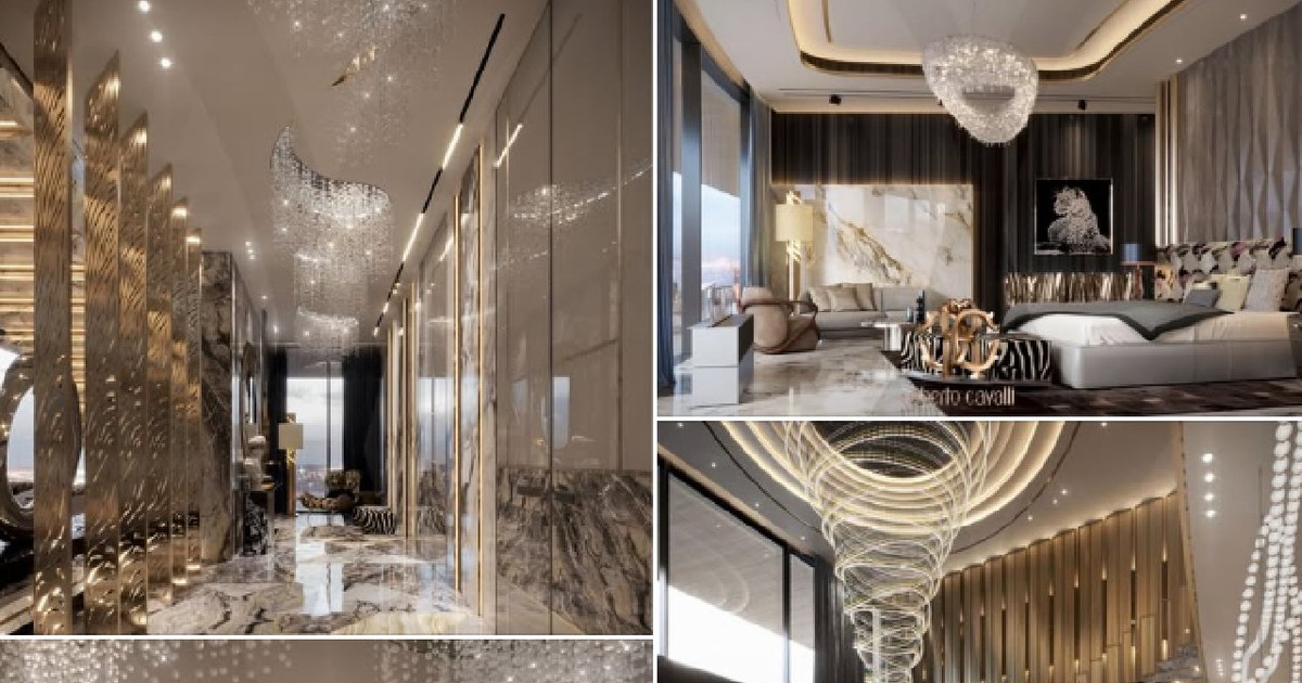 Fotografiile dintr-un anunț imobiliar pentru un apartament din București, care se vinde cu 3 milioane de euro