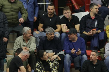 Mircea Lucescu, în Sala Dinamo