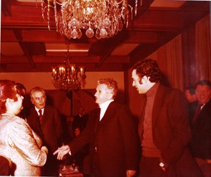 Romica Puceanu, alături de Nicolae Ceaușescu și mezinul familiei, Nicu FOTO Fototeca online a comunismului românesc