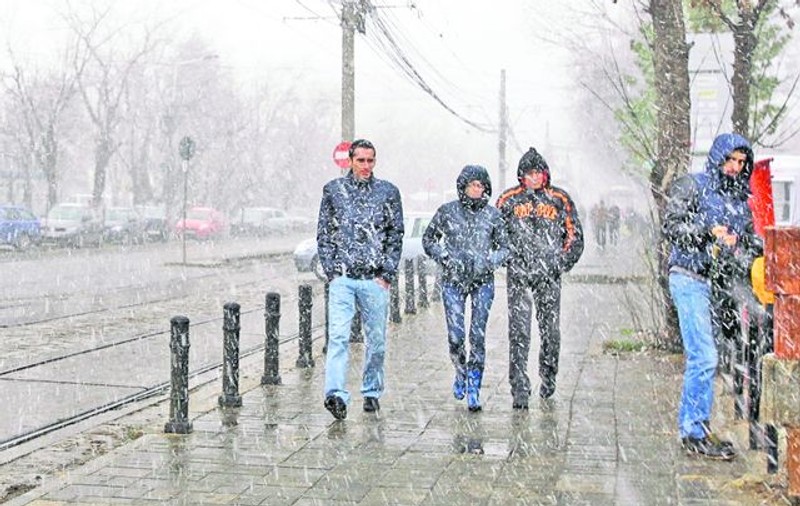 A venit frigul! Temperaturile au scăzut şi cu 20°C