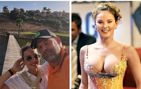 Roxana Ionescu si sotul ei, Tinu Vidaicu