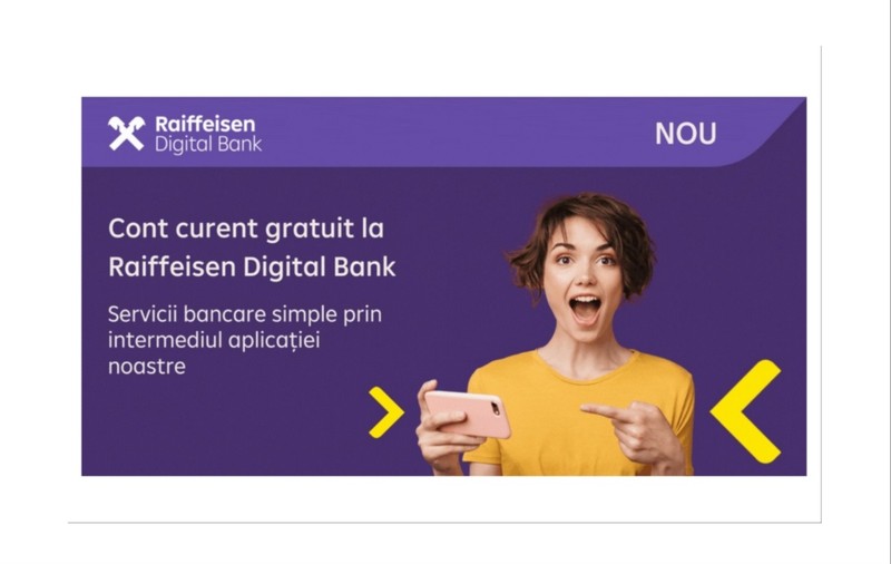 Raiffeisen Digital Bank se lansează pe piața din România