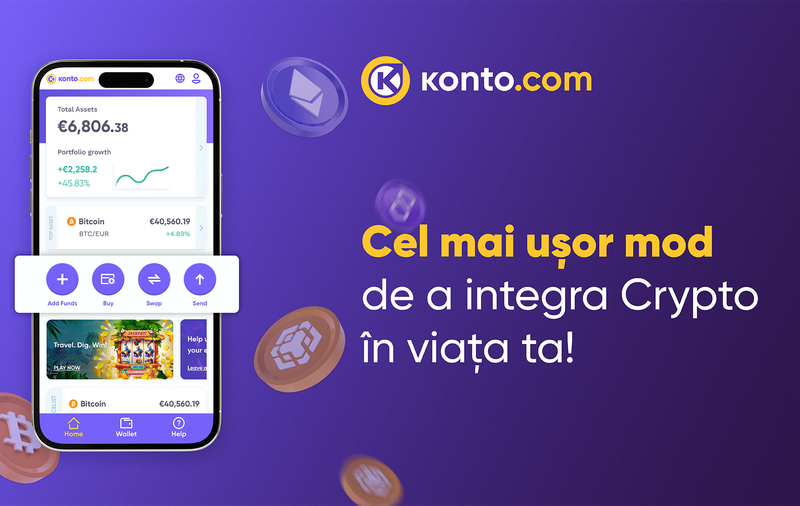 Experimentează Viitorul Finanțelor: Konto.com construiește Prima Platformă de Crypto Lifestyle din UE