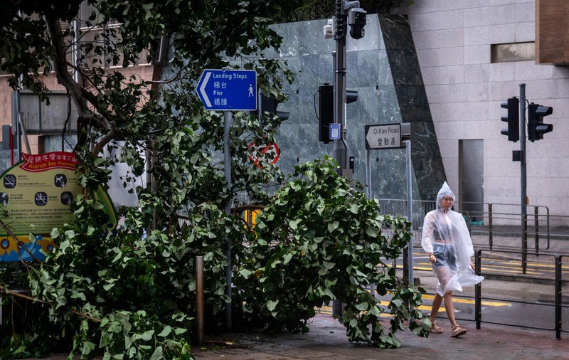 Pierderi de până la 255 de milioane de dolari în Hong Kong într-o singură zi din cauza taifunului Wipha: a fost dat cel mai dur avertisment de furtună