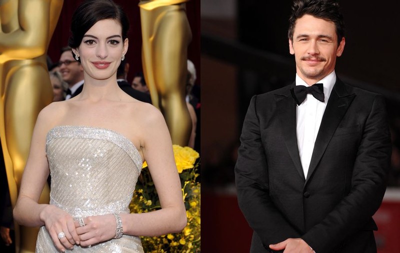 Anne Hathaway şi James Franco prezintă gala premiilor Oscar din 2011