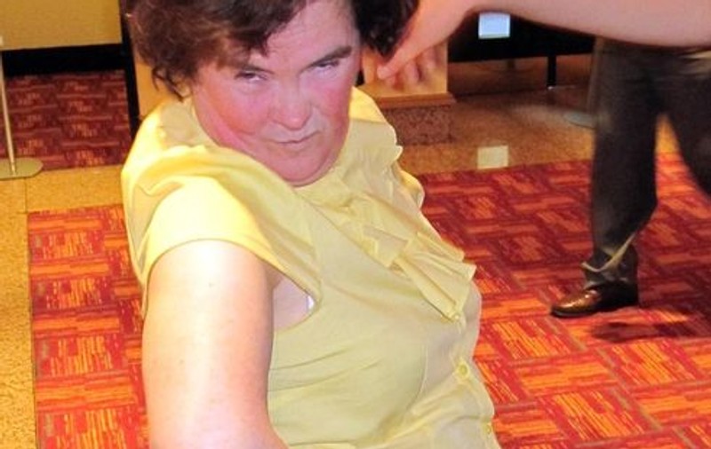 Susan Boyle a făcut o criză de nervi pentru că a fost numită "înger păros"