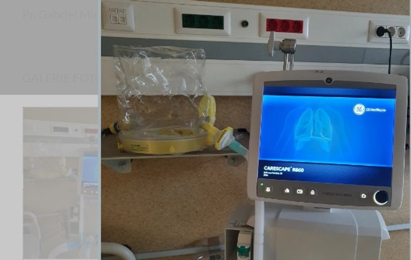 Dispozitive pentru pacienții COVID-19 intubați, donate de Episcopia Devei și Hunedoarei
