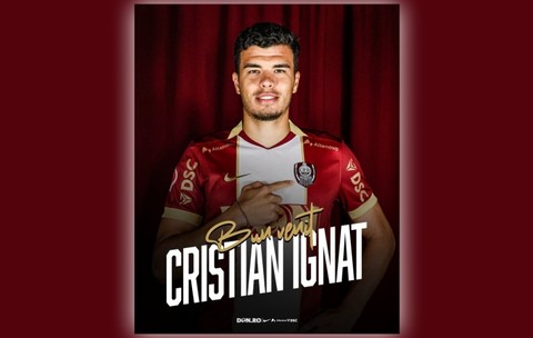După ce a reziliat cu Rapid, Cristi Ignat a fost prezentat oficial de CFR Cluj. Update Exclusiv