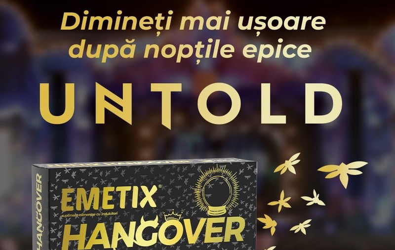 Pregătește-te pentru cel mai așteptat festival cu Emetix® Hangover