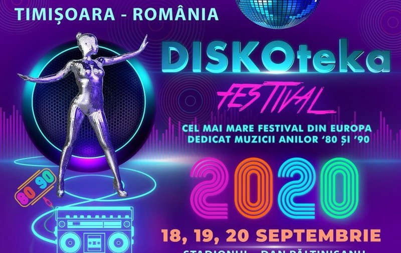 Festivalul Diskoteka se amână. Noile date: 18-20 septembrie