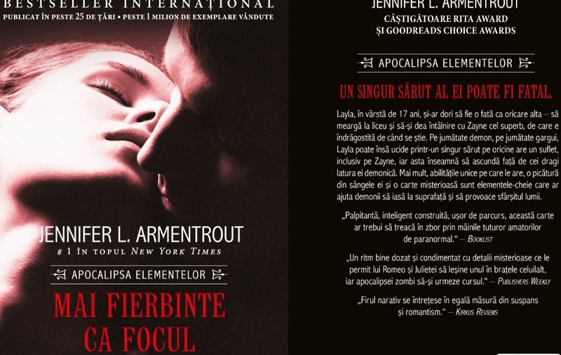 ”Mai fierbinte ca focul”, de Jennifer Armentrout | RECOMANDARE DE CARTE