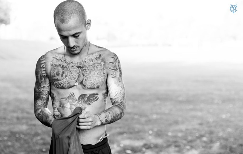 Alexandru Mitriță i-a uimit pe americani cu tatuajele de pe corp | VIDEO