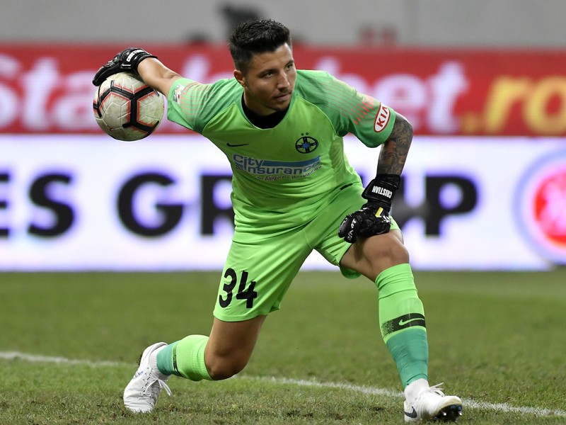 Cristian Balgradean in meciul de fotbal dintre FCSB si NK Rudar Velenje, contand pentru Liga Europa, desfasurat pe Arena Nationala din Bucuresti, joi 2 august 2018. © FOTO Razvan Pasarica/SPORT PICTURES