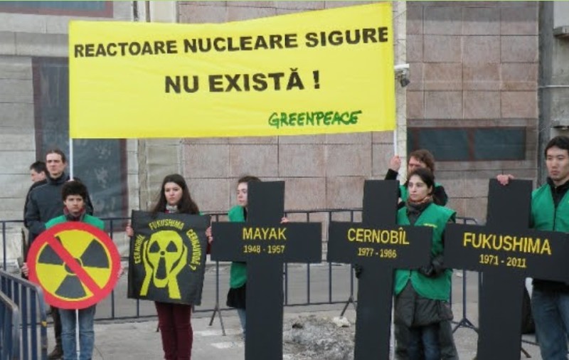 Greenpeace dezaprobă construirea de minireactoare nucleare în țara noastră: „România ar urma să devină un cobai”