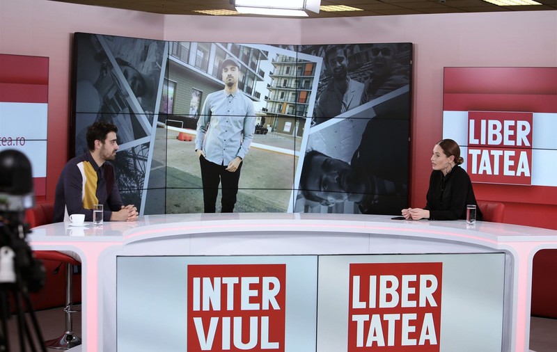 VIDEO/ Raluka prezintă "Interviurile Libertatea". Artista este moderator pentru o zi, iar cel luat la întrebări este bunul ei prieten, Liviu Teodorescu