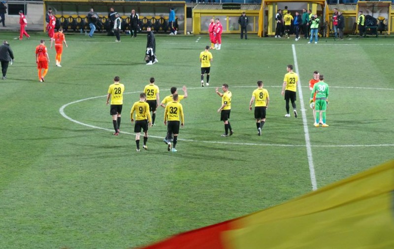 VIDEO/ Liga I: FC Braşov - Chiajna 4-1. ^"Stegarii" au făcut spectacol. Adrian Cristea a ratat un penalty