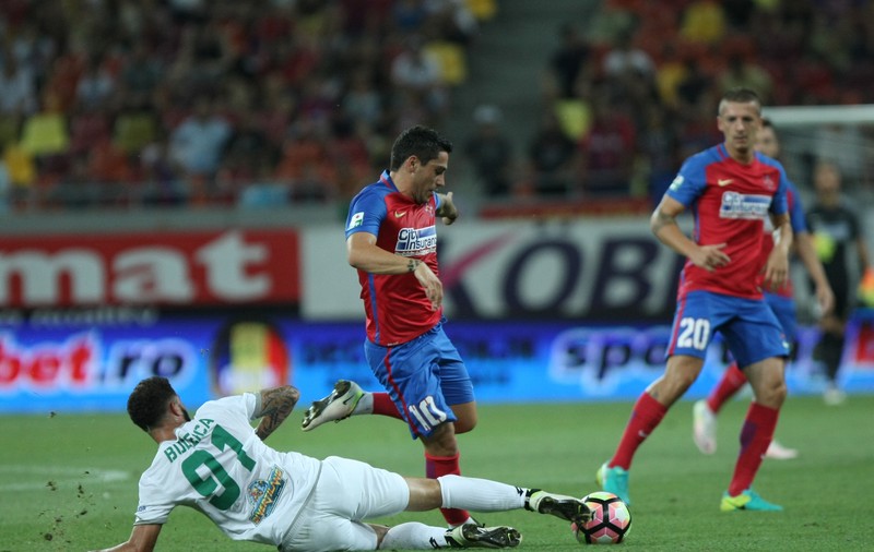 Liga 1. Steaua - Chiajna 1-0. Chin cu ilfovenii. Vlad Achim a salvat echipa lui Reghe de la o remiză rușinoasă | GALERIE FOTO