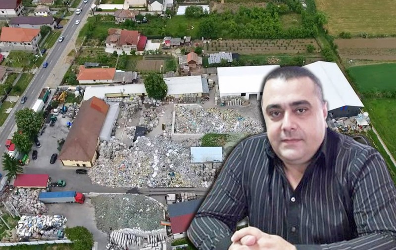 În inima localității Bălești, lângă Târgu Jiu, primăria a inventat o „zonă industrială” între case, ca să permită apariția unui depozit de deșeuri