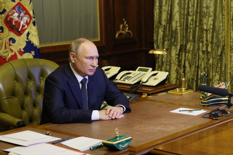 „În mintea lui, (n.r. - Putin) Uniunea Sovietică s-a prăbuşit din cauza Occidentului, aşa că are o dorinţă de răzbunare." Foto: EPA