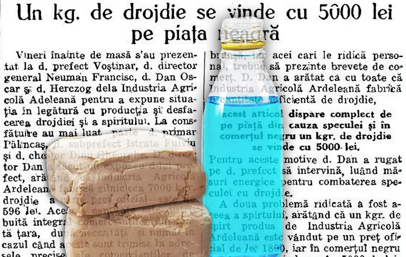 În criza COVID-19, oamenii nu găsesc drojdie și spirt. Acum fix 75 de ani, un ziar din Arad scria despre o criză de drojdie și spirt
