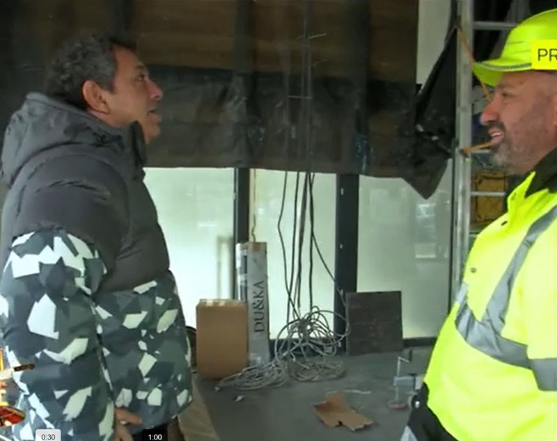 Cum arată restaurantul lui Cătălin Scărlătescu. Încă e în renovare: „A apărut și primul meu copilaș”