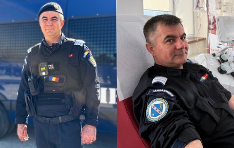 Un jandarm din Ploiești, care i-a cunoscut pe Bruce Willis și Jean-Claude Van Damme, a salvat viața unui bărbat pe stradă