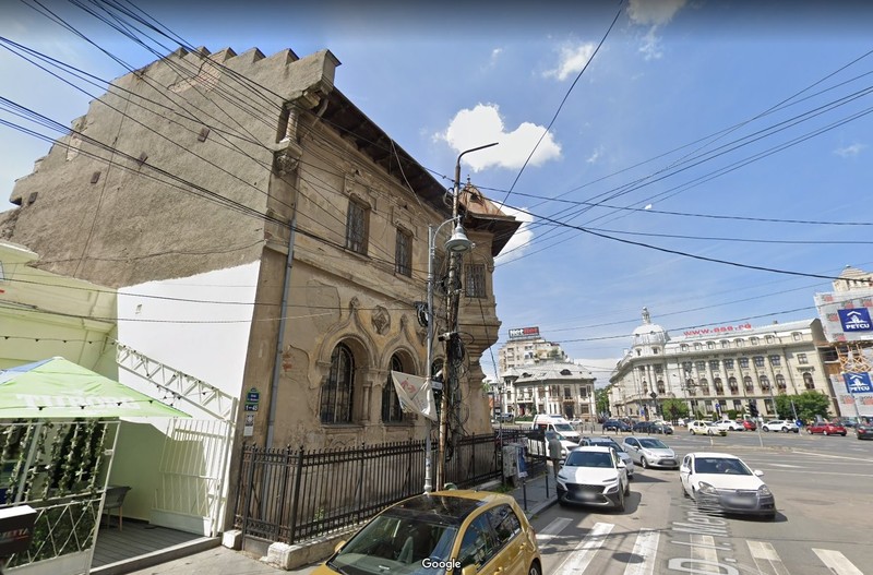 Casa Nicolae Petrașcu, construită de arhitectul Ion Mincu în 1907, este pe lista monumentelor istorice, dar se află de mai mulți ani într-un proces de degradare. Foto: Google Maps