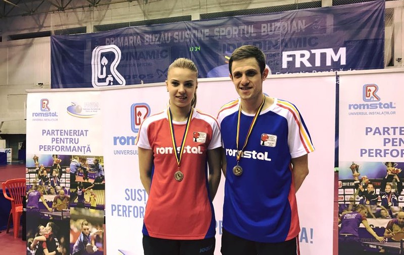 Tenis de masă. Adina Diaconu și Ovidiu Ionescu sunt campionii naționali în probele de simplu băieți și simplu fete!