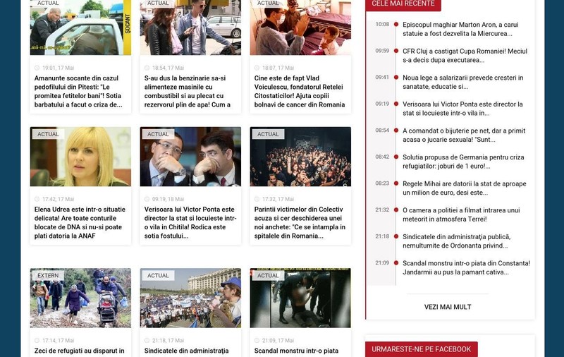 Kanal D a lansat site-ul www.stirilekanald.ro