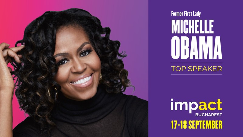 Michelle Obama vine în Româniia