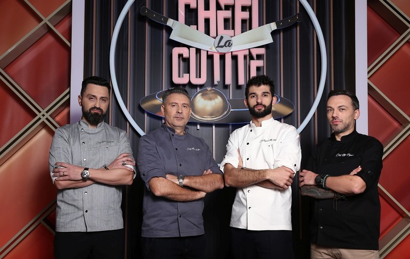 Noii jurați „Chefi la cuțite” au fost anunțați de Antena 1. Vor fi patru în loc de trei