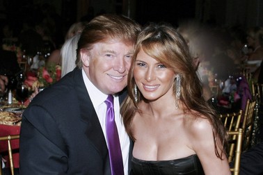 Donald Trump și Melania în 2005. FOTO: Profimedia