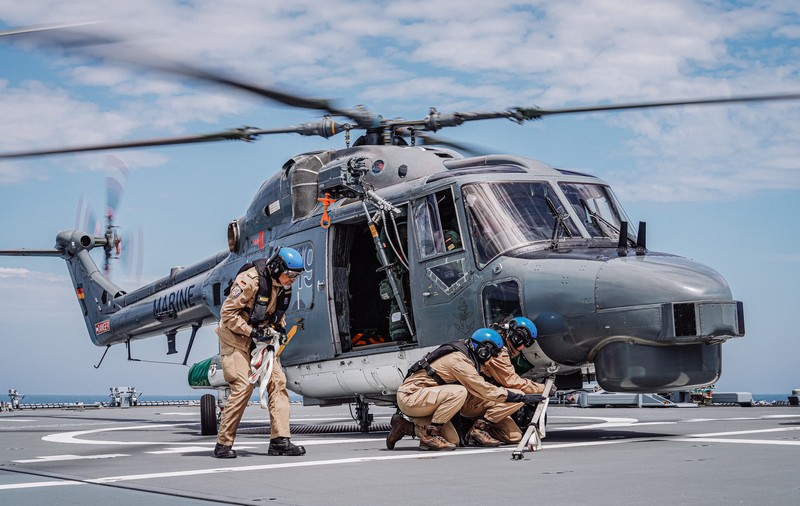 Incident în Marea Baltică, unde o navă rusească a tras cu muniție de semnalizare în elicopterul Bundeswehr aflat în recunoaștere