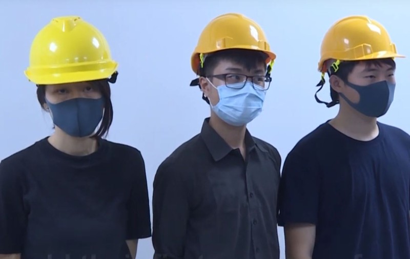 Liderii manifestațiilor pro-democrație din Hong Kong au susținut pentru prima dată o conferință de presă. Au apărut cu fețele acoperite