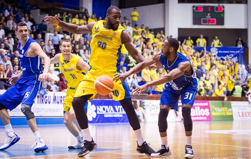 Sferturile Lgii Naționale masculine de baschet, play-off: decisivul CSU Sibiu - BC Mureș a fost câștigat de gazde