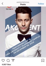 Anunțul evenimentului din 8 decembrie