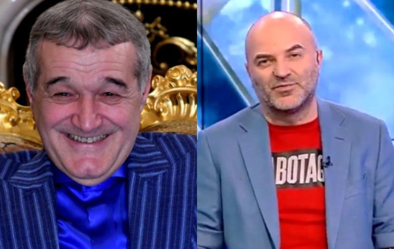 Dan Capatos, scuipat de Gigi Becali. Reacția prezentatorului de la „Xtra Night Show”: „Ce ai, ți-am făcut ceva?”