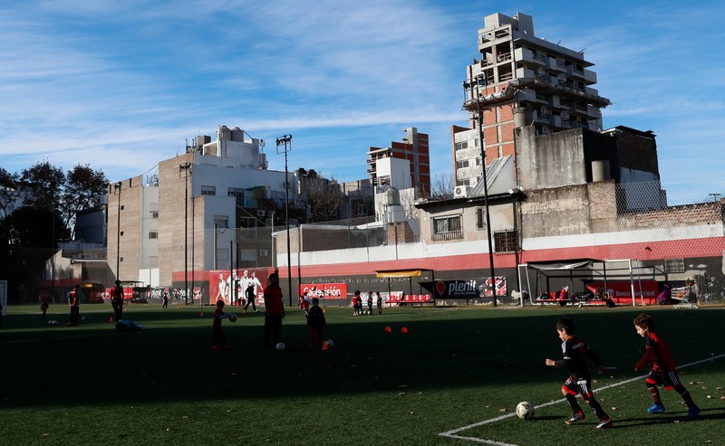 Centrul de pregătire Club Atletico Newell's Old Boys din Rosario, Argentina, unde a debutat Messi / FOTO: EPA