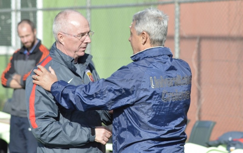 Sven Goran Eriksson apreciază că Universitatea Craiova poate redeveni iarăşi o forţă a fotbalului european
