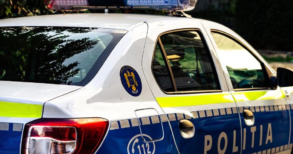Mașină de poliție. Imagine cu caracter ilustrativ. Foto: Poliția Română