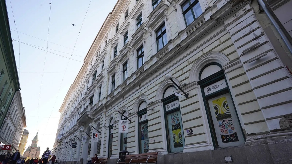 Teatrul German din Timișoara. Foto: timisoara2023.eu